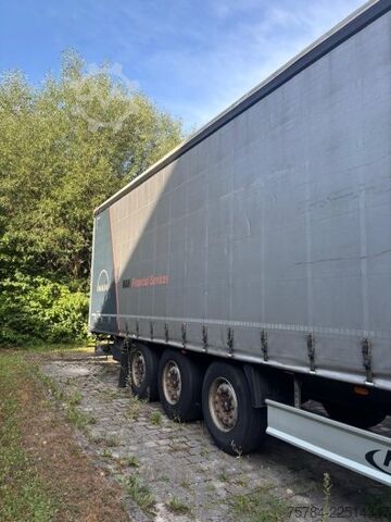 Open semitrailer with tarp FLIEGL CURTAINSIDER STANDARD