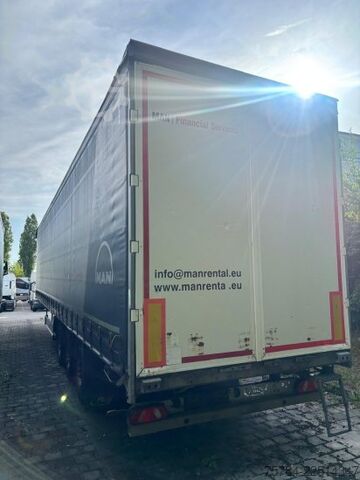 Open semitrailer with tarp FLIEGL CURTAINSIDER STANDARD