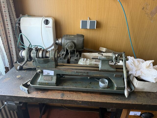 Precision turning lathe Schaublin 70