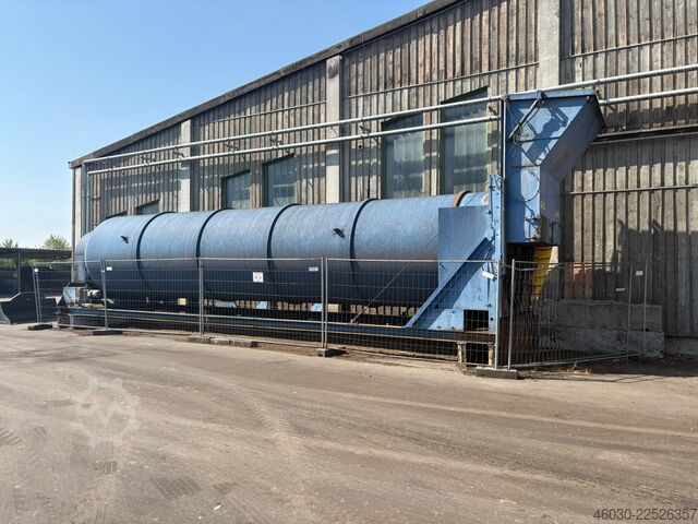 Drum dryer / firewood drying system S&Ü SHT 50