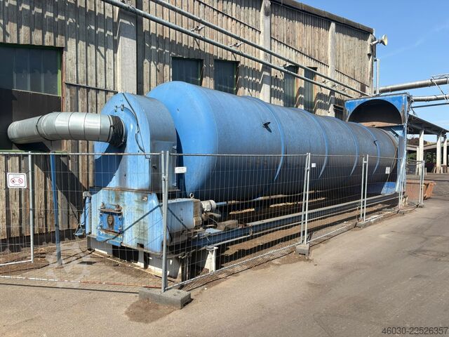 Drum dryer / firewood drying system S&Ü SHT 50