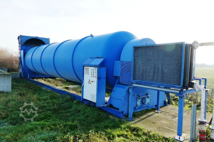 Drum dryer / firewood drying system S&Ü SHT 50