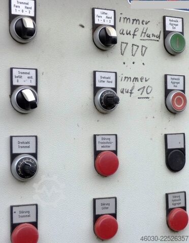 Drum dryer / firewood drying system S&Ü SHT 50