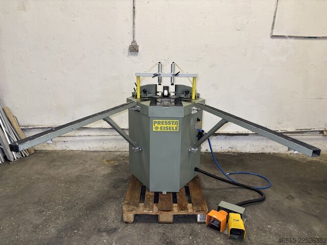 Corner crimping machine Pressta Eisele Pressta 2000