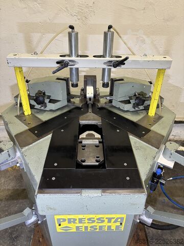 Corner crimping machine Pressta Eisele Pressta 2000