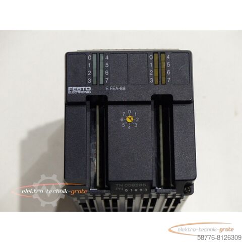 Festo Electronic component Festo Electronic E.FEA-88 generalüberholt mit 12 Monaten Gewährleistung