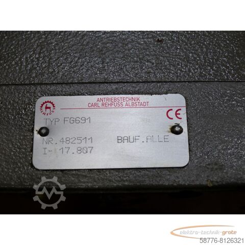 Component  Fibro EM 13 . 0280 . 8 . 122 . 08.0.03 SN: 1410410/1 + Rehfuss FG691 SN:482511