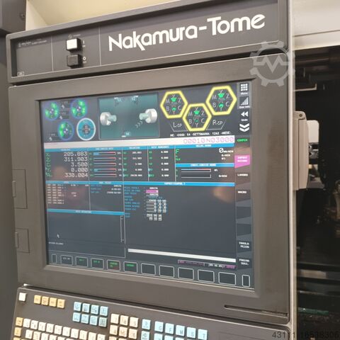 CNC turning and milling center Nakamura-Tome NTY3-250-80