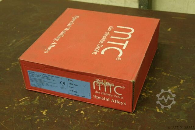 Welding wire 1 mm net weight 15 kg MTC MT-316L 1.4430 (1,0)