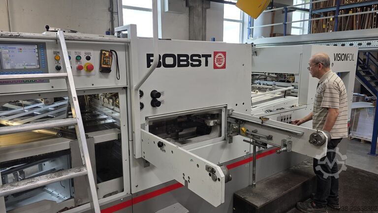 Hot stamping machine Bobst VISIONFOIL 104