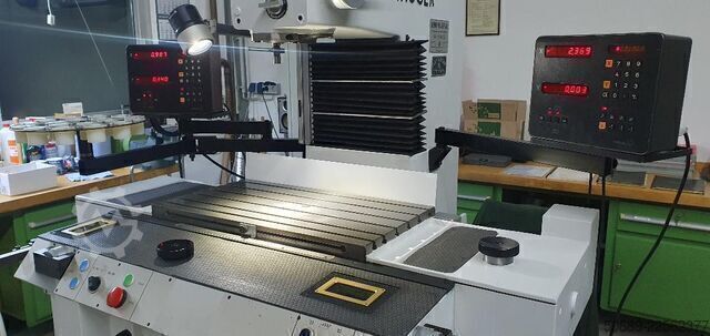 Coordinate boring machine, jig boring machine Hauser OP3