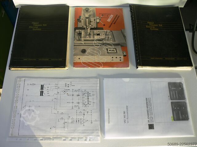 Coordinate boring machine, jig boring machine Hauser OP3