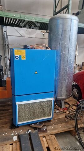 Screw compressor BOGE SD10  mit Kältetrockner und 500 l Behälter