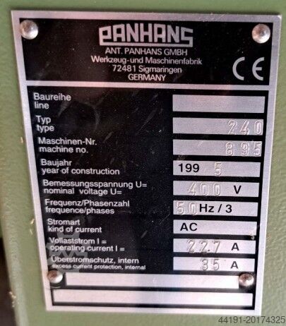 Schwenkfräse Panhans 240 Panhans 240