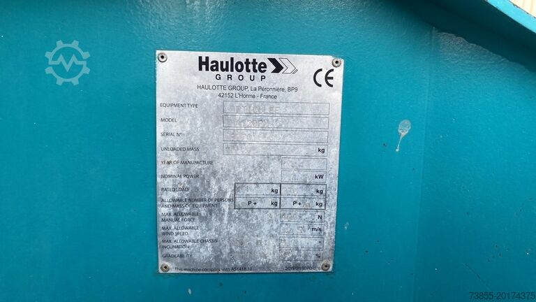 Gelenkarbeitsbühne Haulotte HA120 PX (12m)