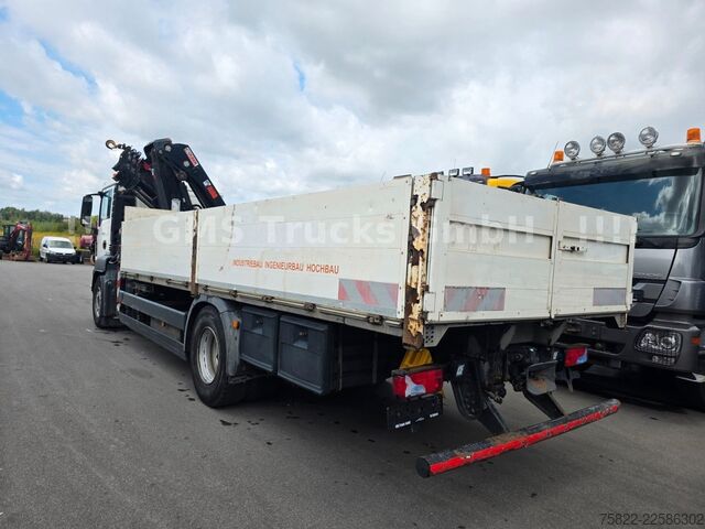 LKW mit Pritsche (offen) MAN TGS 18.360 / 6,6m / Hiab 244 16m Kran