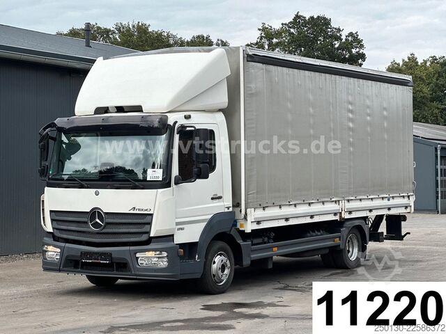 Transporter mit Pritsche & Plane MERCEDES-BENZ Atego 816 4x2 Ladebordwand Bordwände