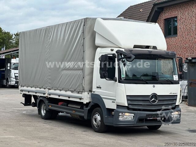Transporter mit Pritsche & Plane MERCEDES-BENZ Atego 816 4x2 Ladebordwand Bordwände