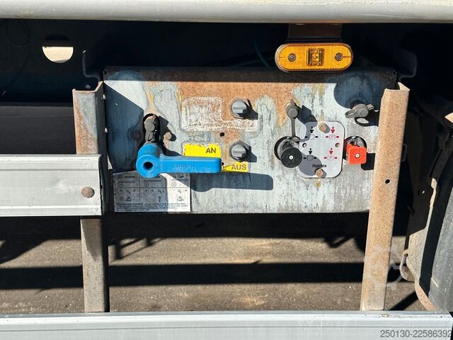 Auflieger mit Walkingfloor H&W HWDKSS38 Schubboden/Rollplane/Liftachse & NLA