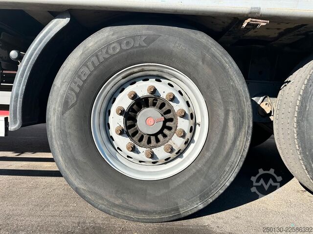 Auflieger mit Walkingfloor H&W HWDKSS38 Schubboden/Rollplane/Liftachse & NLA