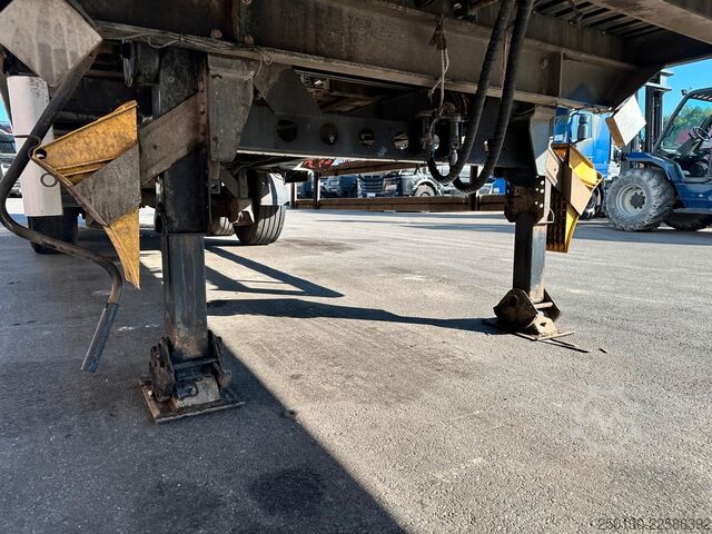 Auflieger mit Walkingfloor H&W HWDKSS38 Schubboden/Rollplane/Liftachse & NLA