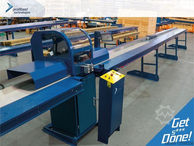 Fully Automatic Optimiser Saw 6m ProfiFeed Technologies S400 Fully Automatic Mitre Steel