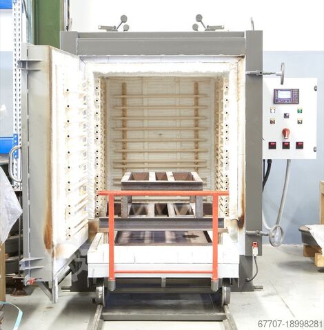Electric car furnace for heat treatments Pagnotta Termomeccanica FFEC/TT
