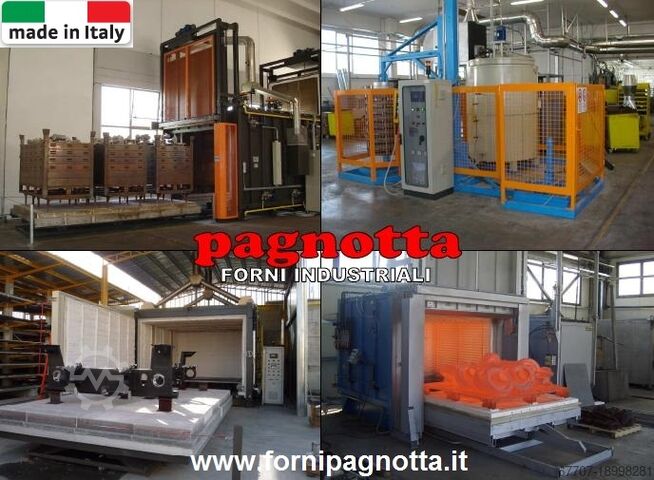 Electric car furnace for heat treatments Pagnotta Termomeccanica FFEC/TT
