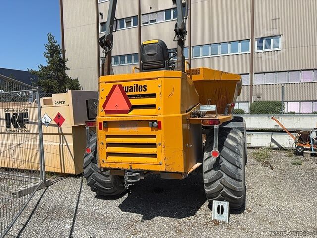 Site Dumper Thwaites MACH 597 engine damage
