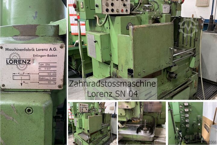 Gear Shaping Machine LORENZ SN 4