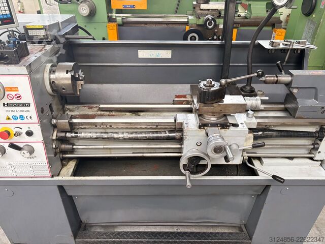 Konventionelle Drehmaschine Huvema HU 360 x 100 VAC