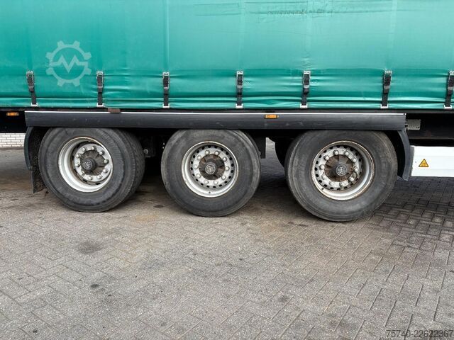 Schiebeplanen Krone SD27 + 3X BPW AXLE + LIFT AS + SCHUIFDAK