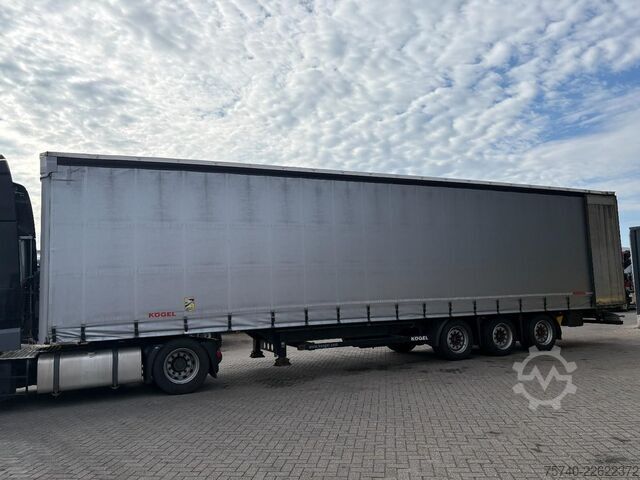 Schiebeplanen Kögel SN24 +MEGA TRAILER + 3X SAF AXLE + SCHUIFDAK + ...