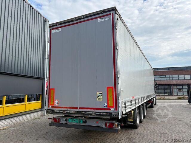 Schiebeplanen Kögel SN24 +MEGA TRAILER + 3X SAF AXLE + SCHUIFDAK + ...