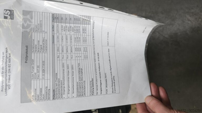 WIG-Schweißgerät H.W. Hermann GmbH SHARC 320 T DC