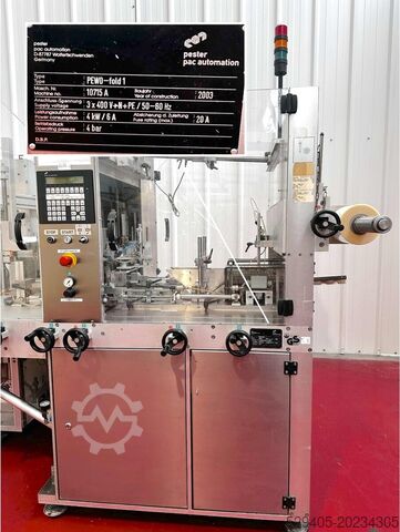 Verpackungsmaschine Pester Pewo-fold 1