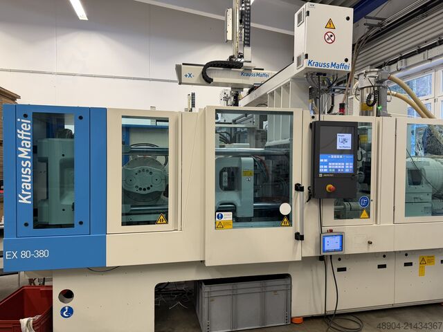 Injection molding machine KraussMaffei EX 80-380 vollelektrisch/full electrical