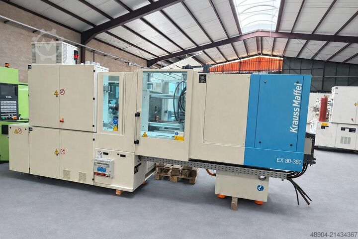 Injection molding machine KraussMaffei EX 80-380 vollelektrisch/full electrical