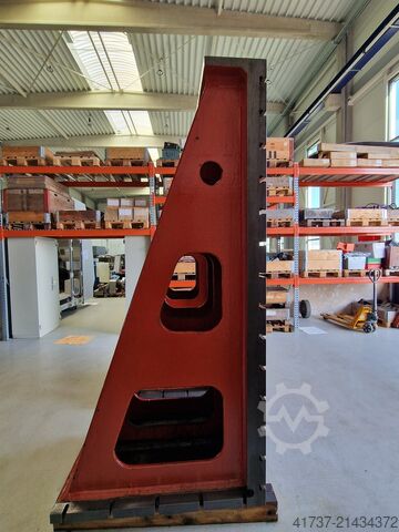 Clamping angle plate: 2500x1000 Aufspannwinkel: 2500x1000 