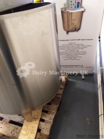 New Batch Pasteurisers 300 Litres Dairy Machinery UK BPT 300