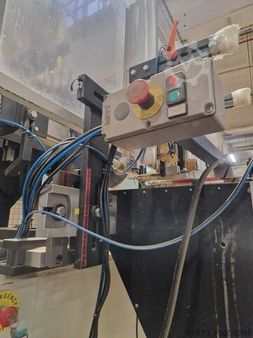 Double throughfeed saw with magazine COMEC TD-2400 + CA