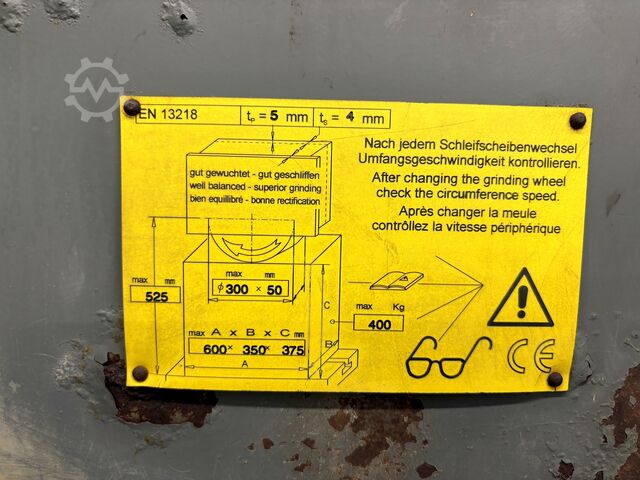 Surface grinding machine GEIBEL & HOTZ FS 635 Z CNC