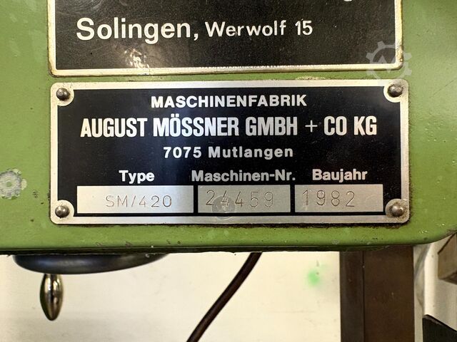 MEtal band saw MÖSSNER SM/420