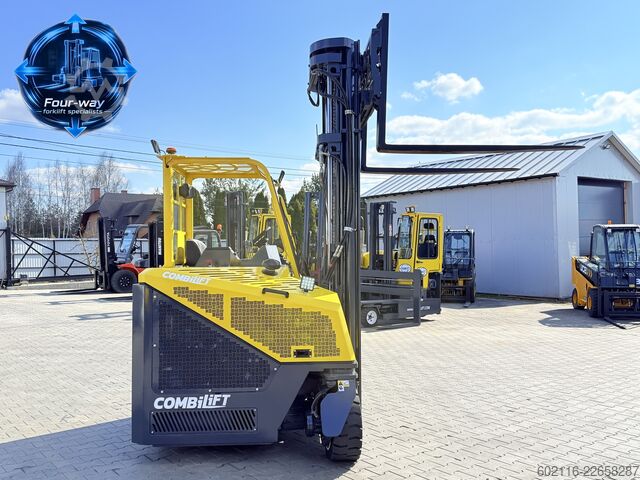 4-way forklift Combilift CB4000 GAS TRIPLEX 8500 FREE LIFT