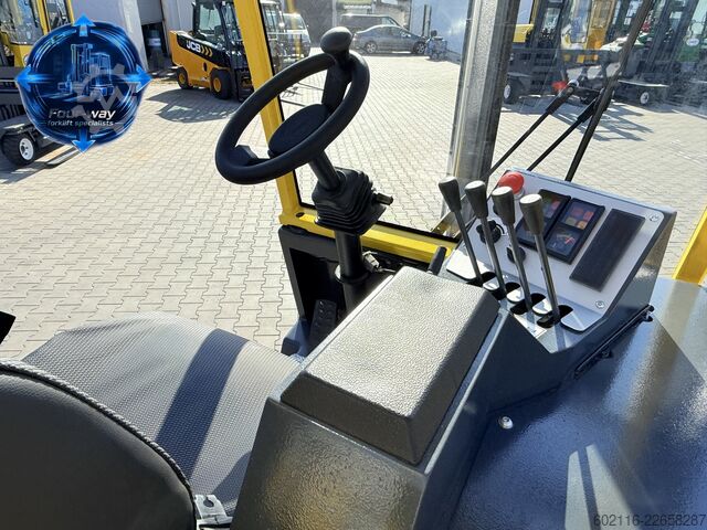 4-way forklift Combilift CB4000 GAS TRIPLEX 8500 FREE LIFT
