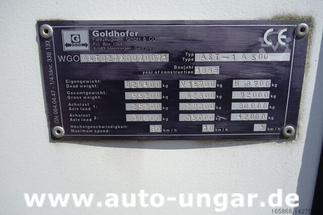 Sonstige Other Goldhofer AST-1 A500 Baujahr 1999 Push-Back towbarless Pushback Liebherr used GSE