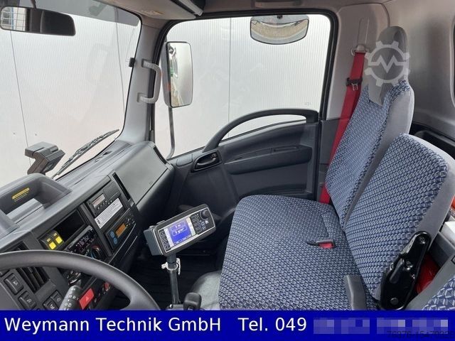 Transporter mit Kipper ISUZU NPR Aut. 5.2 Ltr. Absetzkipper+Winterdienstausr.
