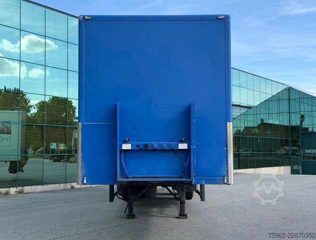 Kofferauflieger GROENEWEGEN DRO-12-20 GRWO-2001 BPW LIFT+STEERING AXLE DRUM