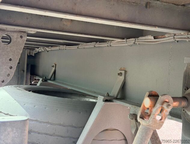Kofferauflieger GROENEWEGEN DRO-12-20 GRWO-2001 BPW LIFT+STEERING AXLE DRUM