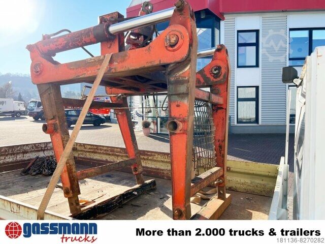 Truck mounted crane Steinweg Palettenzange